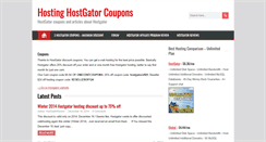 Desktop Screenshot of hostinghostgatorcoupons.com