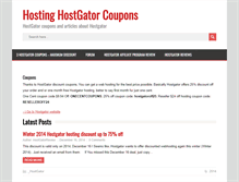 Tablet Screenshot of hostinghostgatorcoupons.com